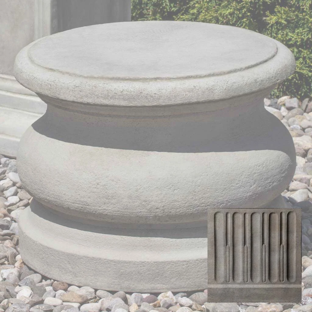 Campania Low Round Plain Pedestal - PD-78 - Image 6