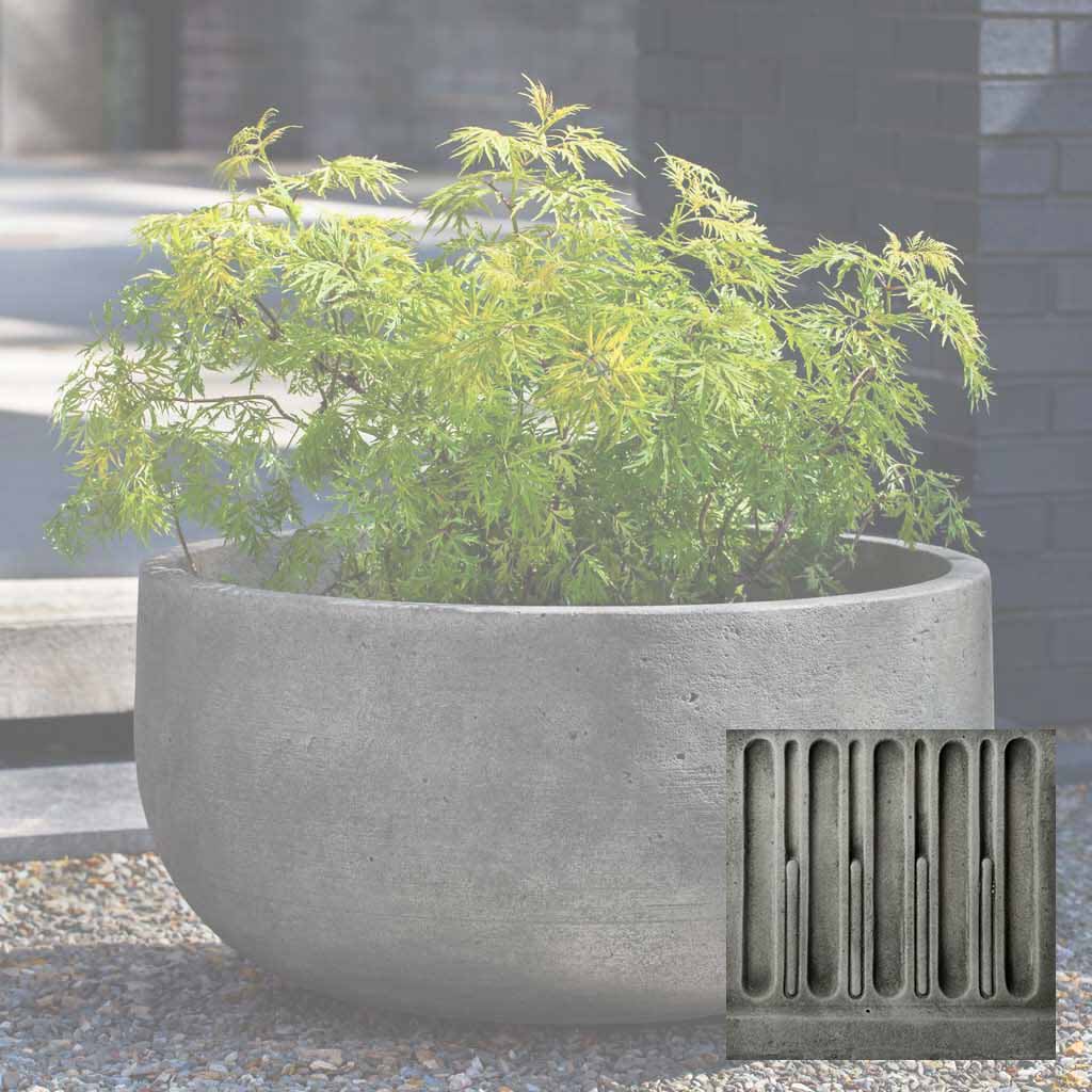 Campania Low Tribeca Planter - P-764 - Image 3