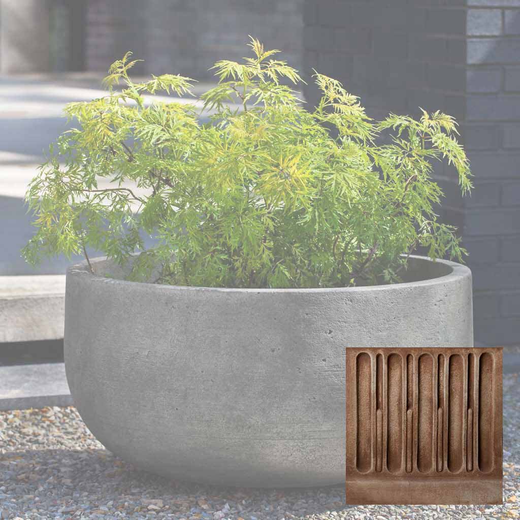 Campania Low Tribeca Planter - P-764 - Image 4
