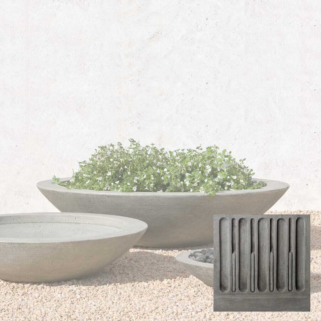 Campania Low Zen Bowl Planter - P-502 - Image 11