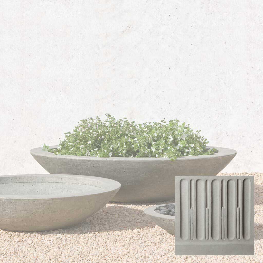 Campania Low Zen Bowl Planter - P-502 - Image 13