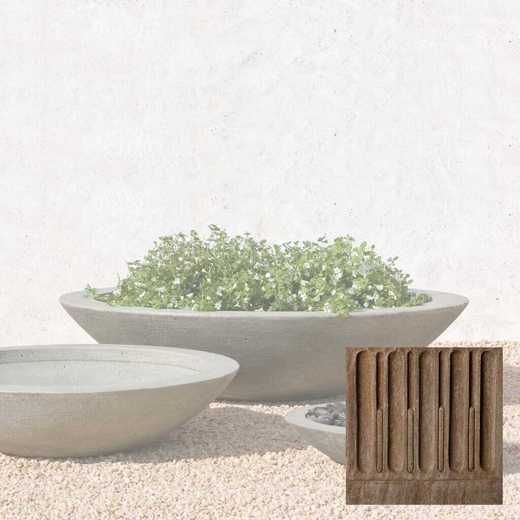 Campania Low Zen Bowl Planter - P-502 - Image 4