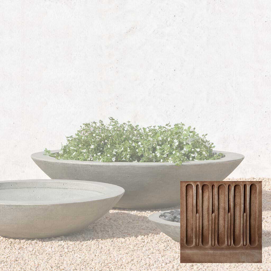 Campania Low Zen Bowl Planter - P-502 - Image 5