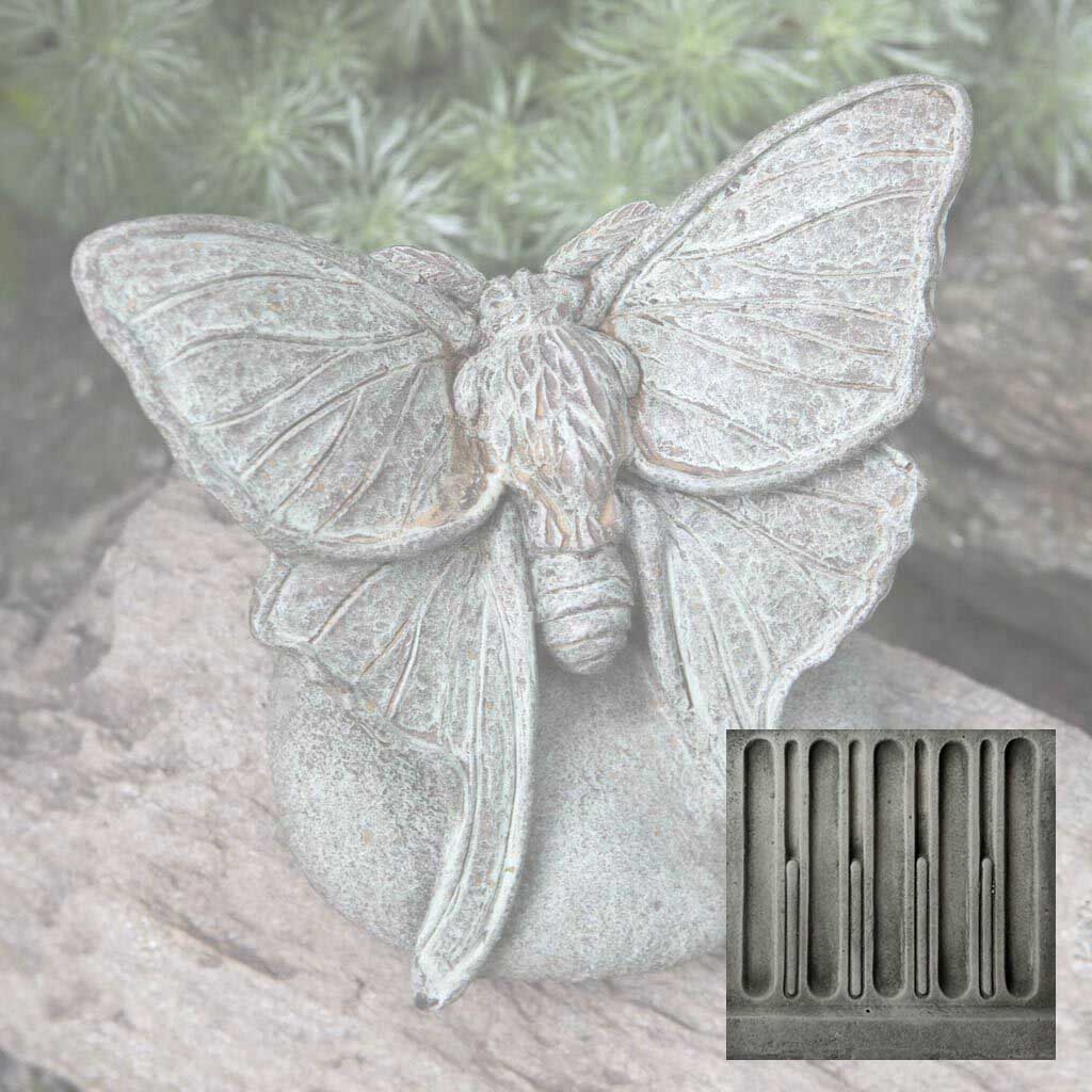 Campania Lunar Moth Garden Statue - A-395 - Image 3