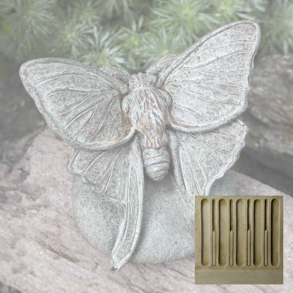 Campania Lunar Moth Garden Statue - A-395 - Image 6