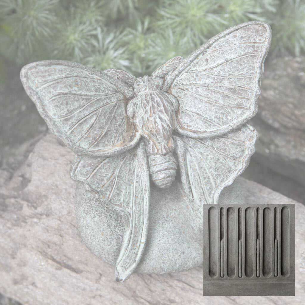 Campania Lunar Moth Garden Statue - A-395 - Image 9
