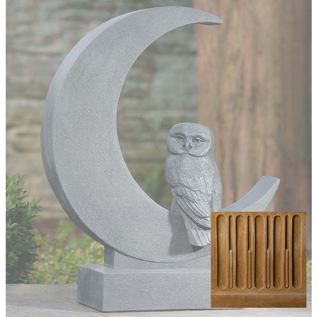 Campania Lunar Owl Garden Statue - A-667 - Image 13