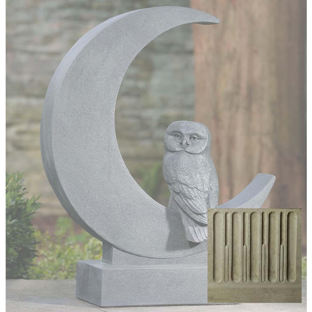 Campania Lunar Owl Garden Statue - A-667 - Image 14