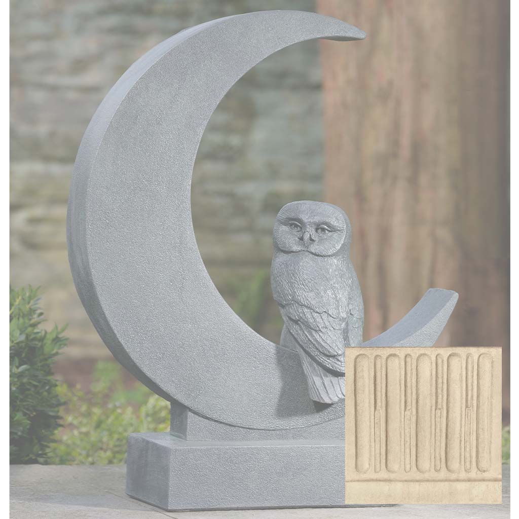 Campania Lunar Owl Garden Statue - A-667 - Image 7