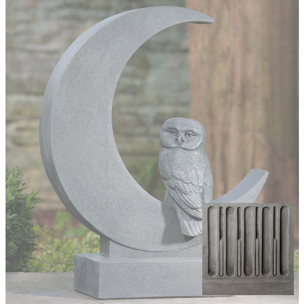 Campania Lunar Owl Garden Statue - A-667 - Image 9