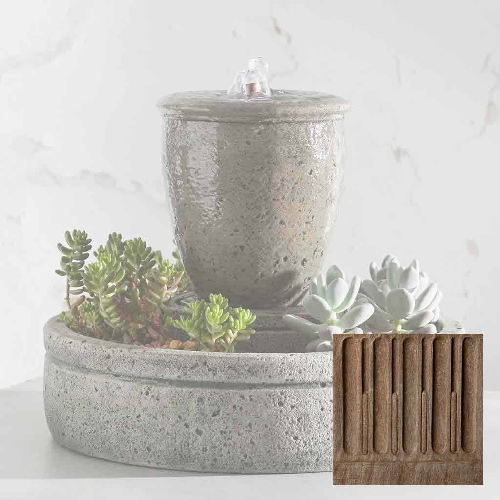 Campania M-Series Textured Spa Fountain with Planter - FT-178 - Image 2