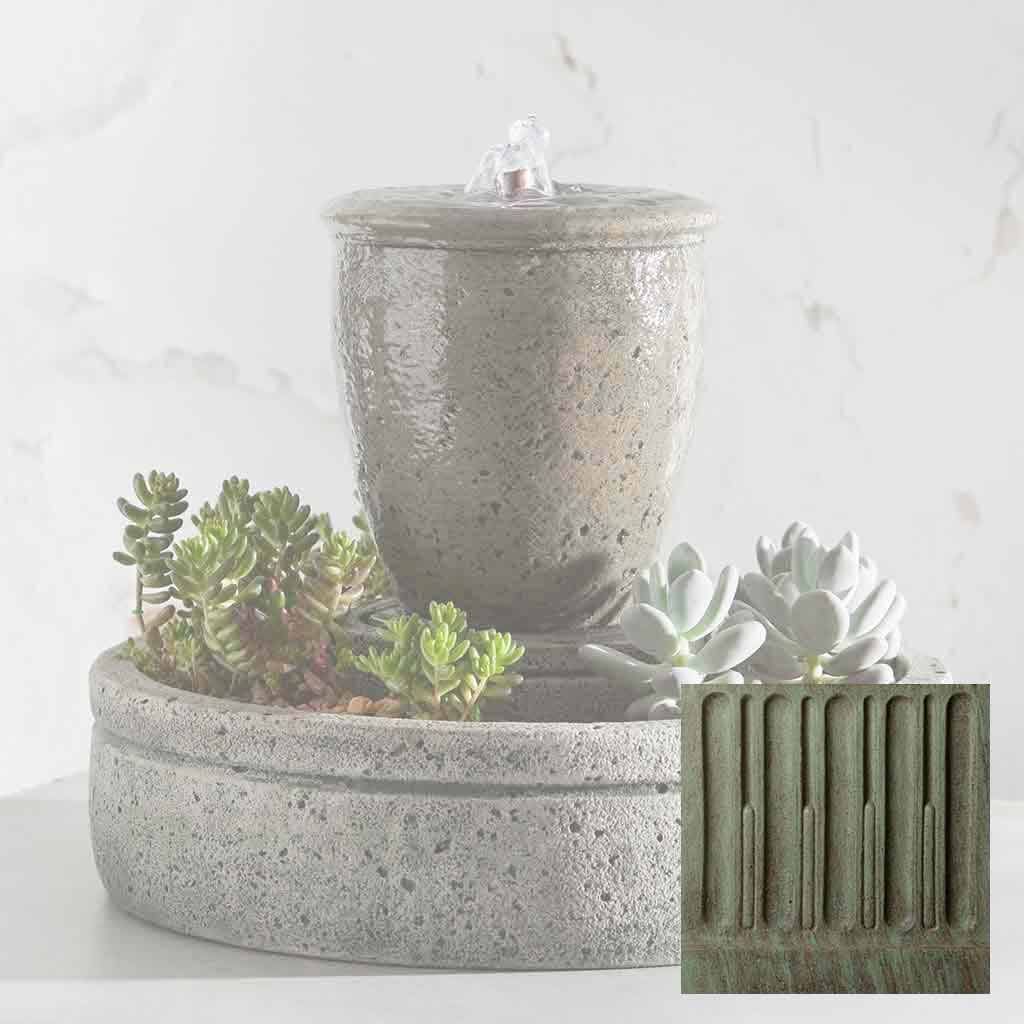 Campania M-Series Textured Spa Fountain with Planter - FT-178 - Image 4