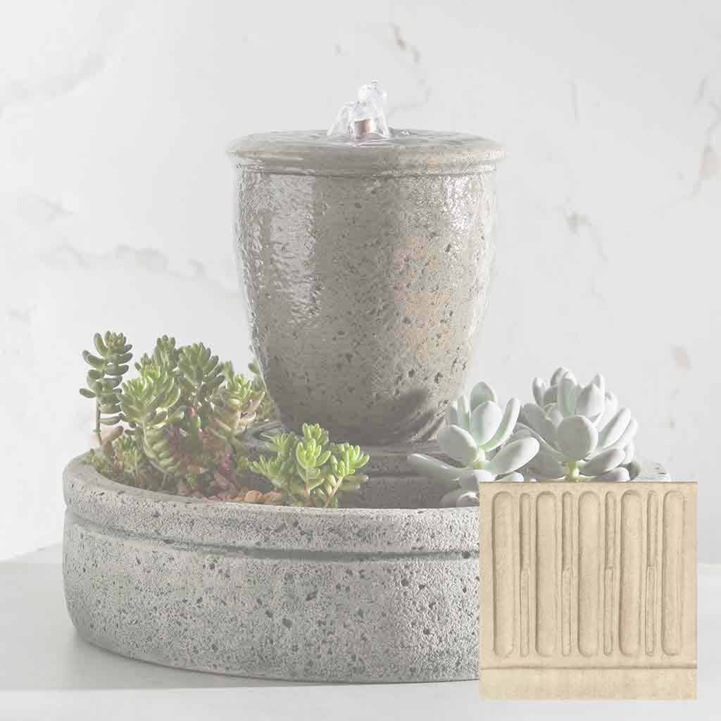 Campania M-Series Textured Spa Fountain with Planter - FT-178 - Image 7