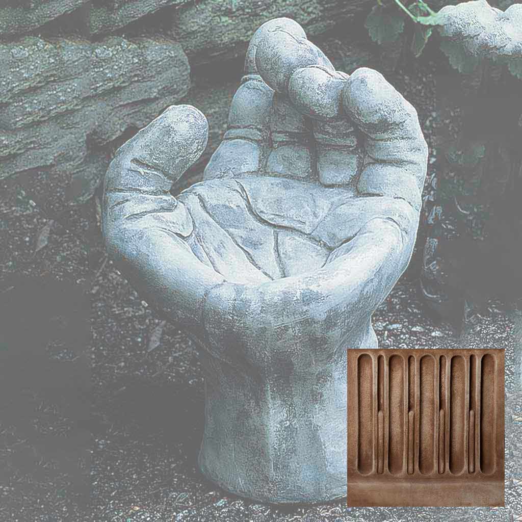 Campania Mano Birdbath - B-026 - Image 3