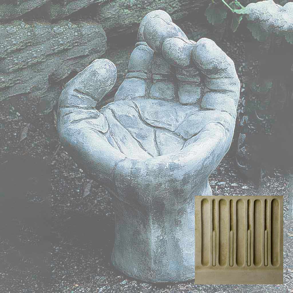 Campania Mano Birdbath - B-026 - Image 5