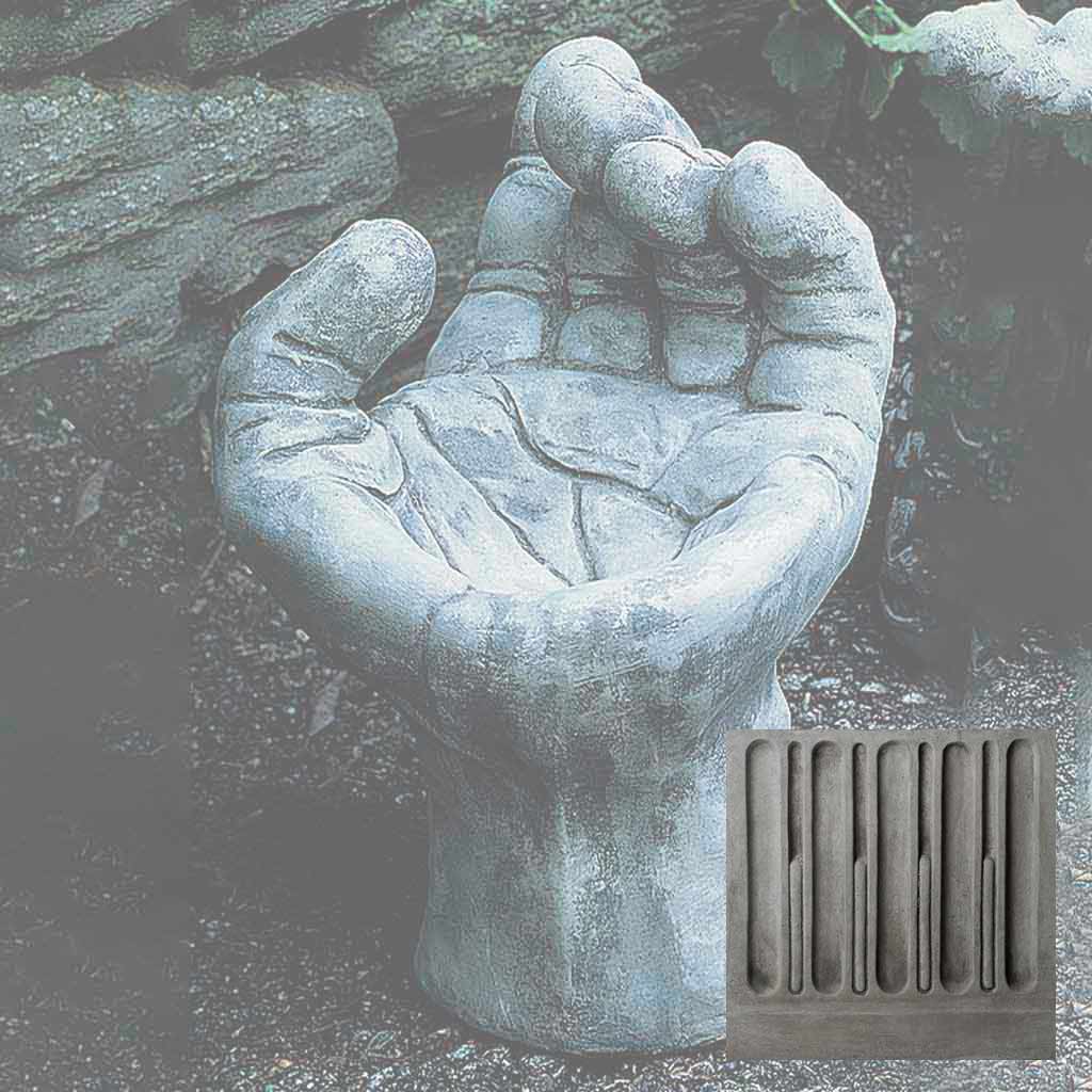 Campania Mano Birdbath - B-026 - Image 8