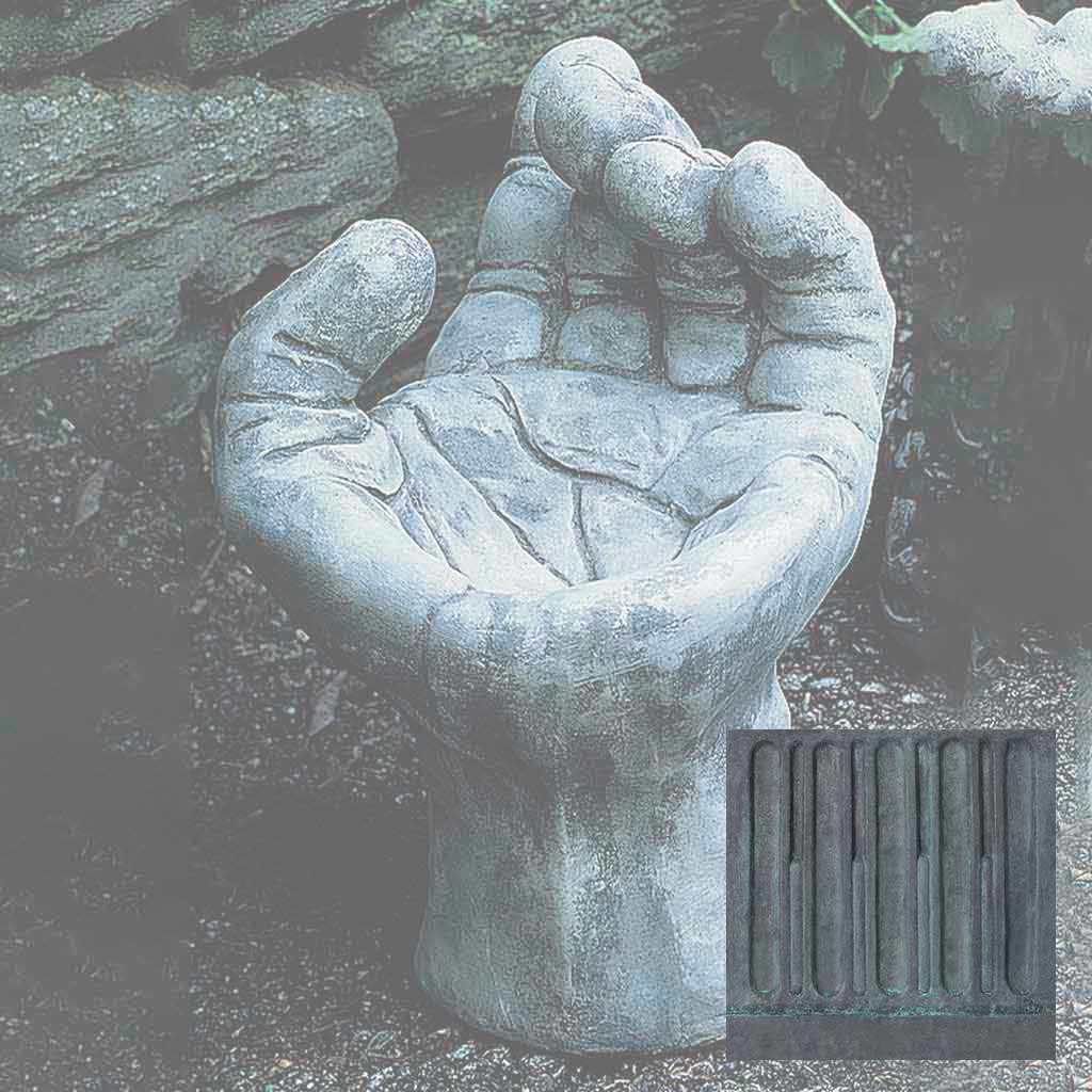 Campania Mano Birdbath - B-026 - Image 9