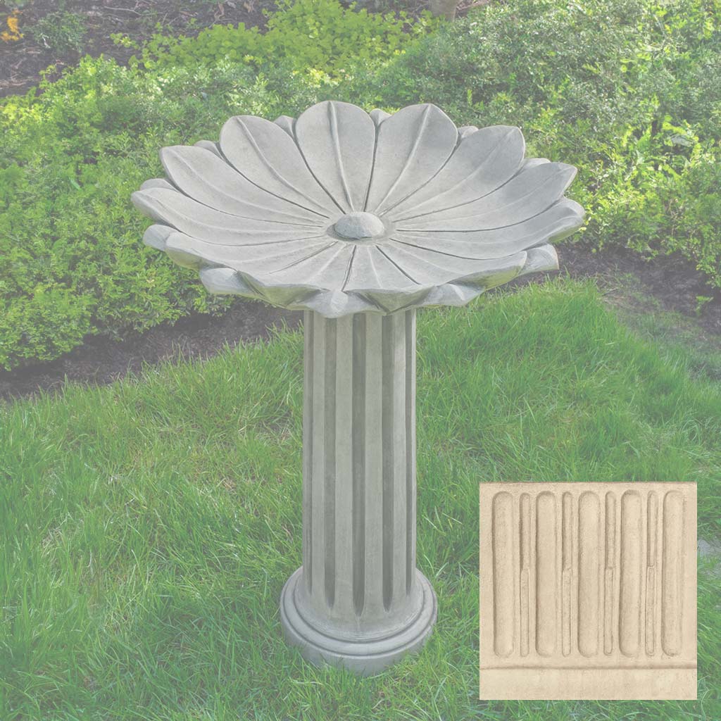 Campania Marguerite Birdbath - B-204 - Image 7