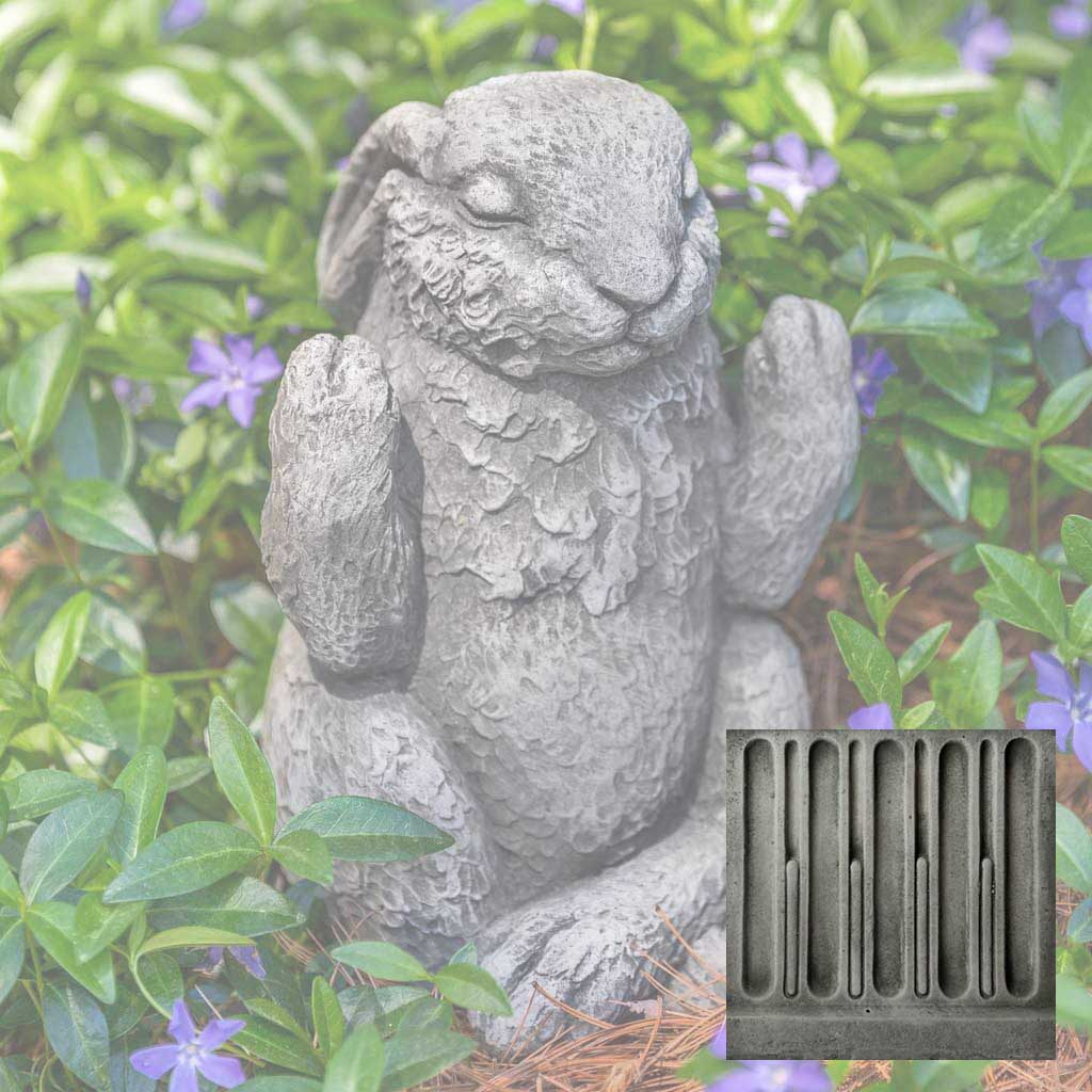 Campania Meditation Bunny Garden Statue - A-623 - Image 3