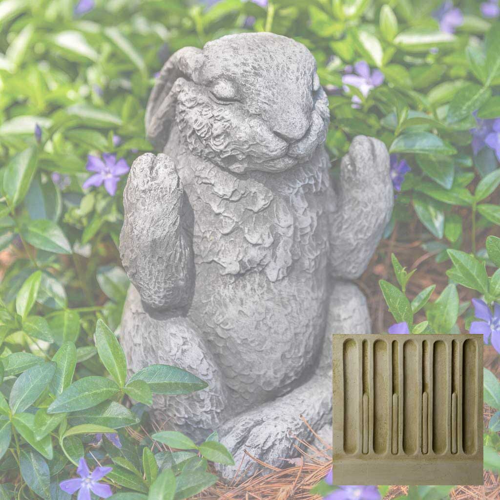 Campania Meditation Bunny Garden Statue - A-623 - Image 6