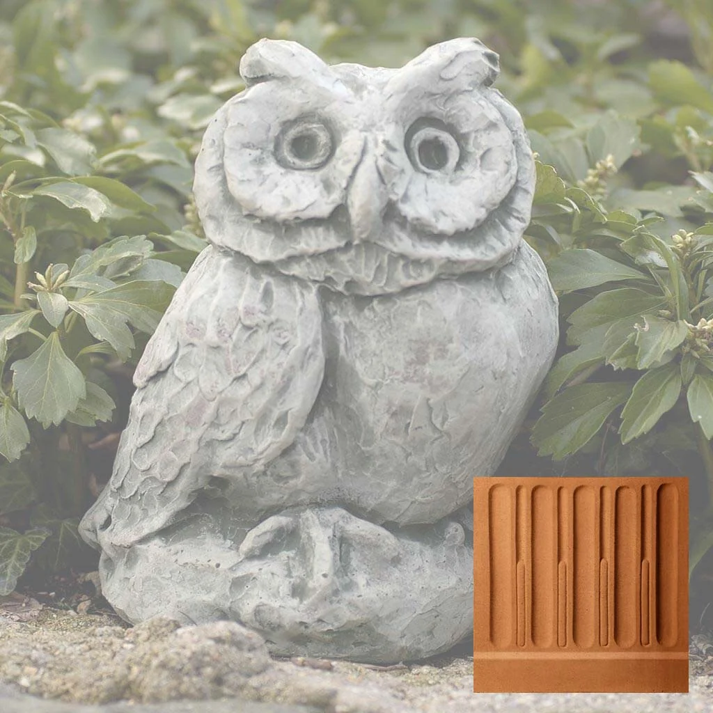 Campania Merrie Little Owl Garden Statue - A-285 - Image 14