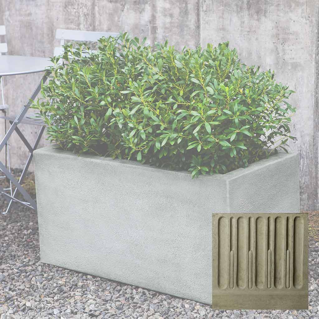 Campania Metropolis Rectangle 361818 Planter - GFRC-0801 - Image 15