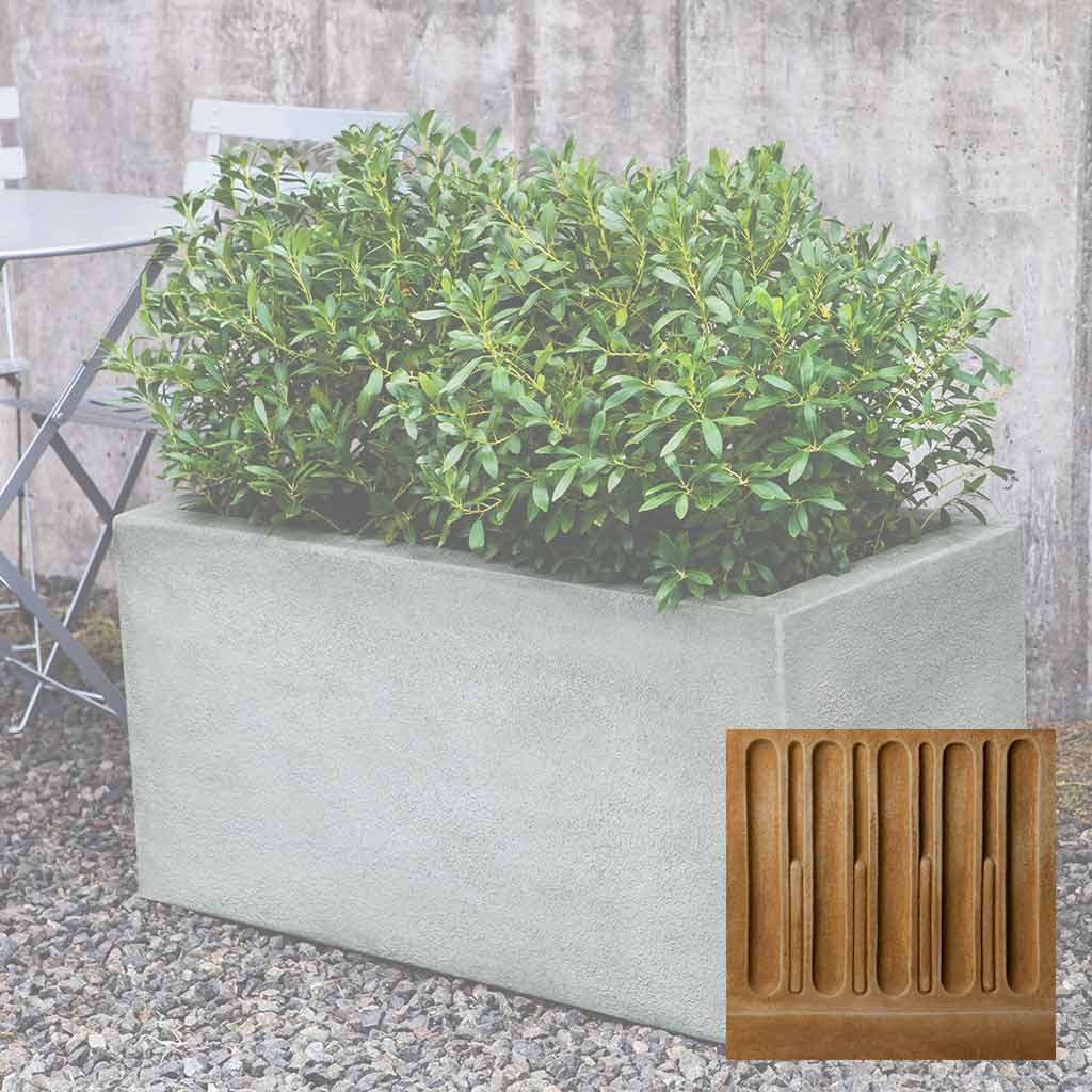 Campania Metropolis Rectangle 482424 Planter - GFRC-0800 - Image 14