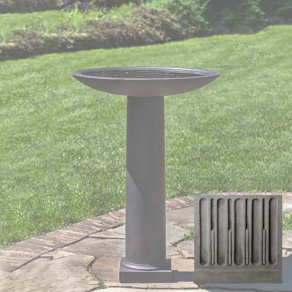 Campania Metropolitan Birdbath - B-165 - Image 10