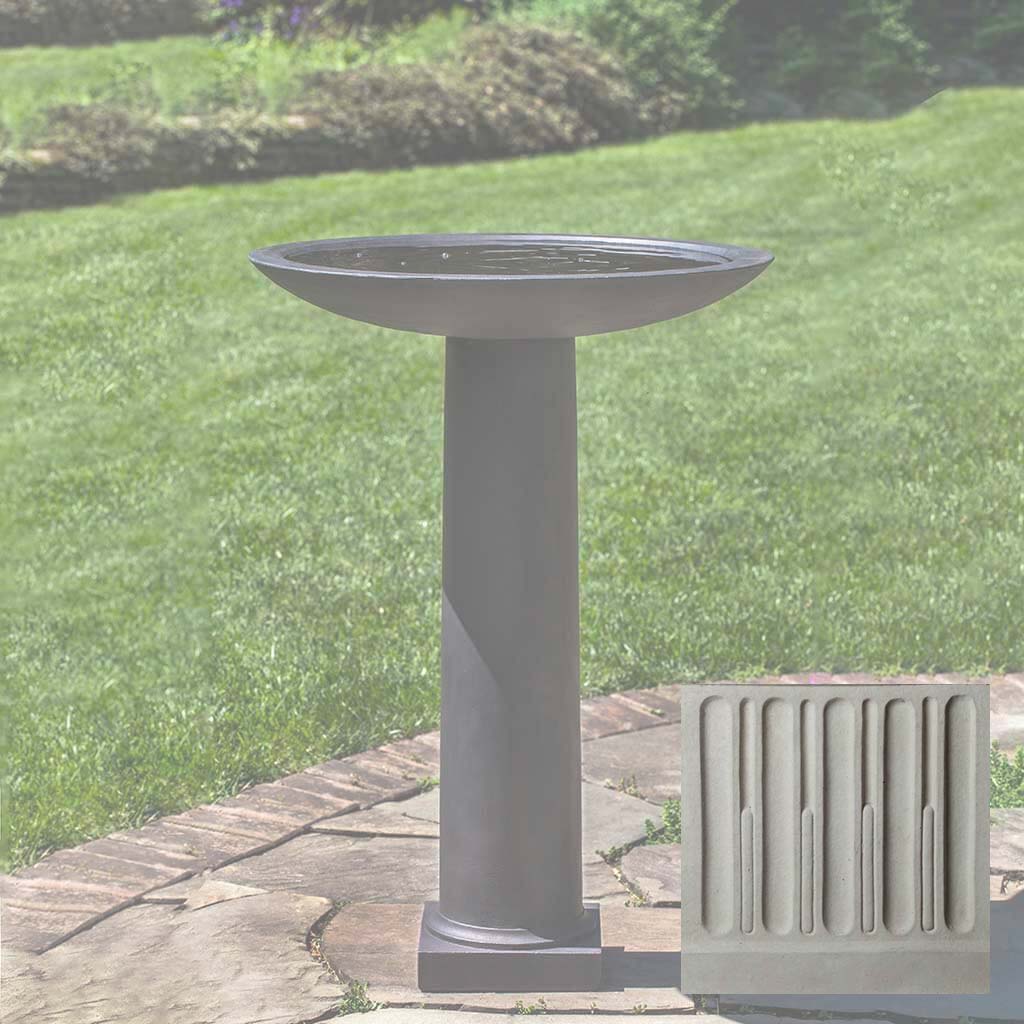 Campania Metropolitan Birdbath - B-165 - Image 12