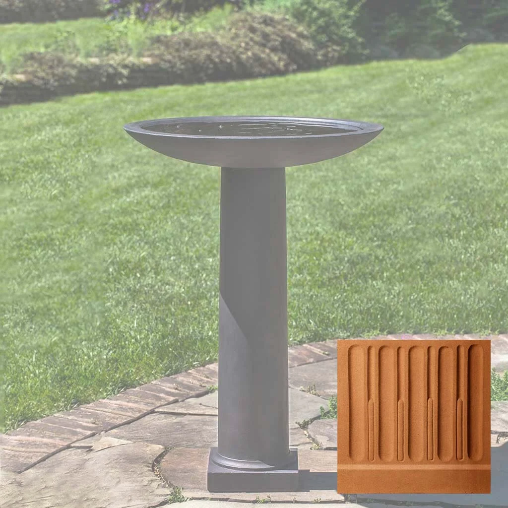Campania Metropolitan Birdbath - B-165 - Image 14