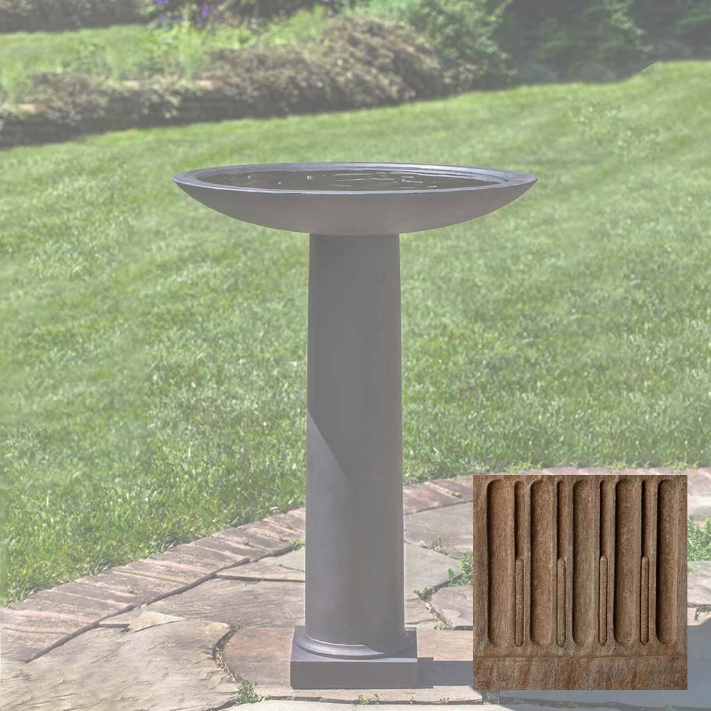 Campania Metropolitan Birdbath - B-165 - Image 2
