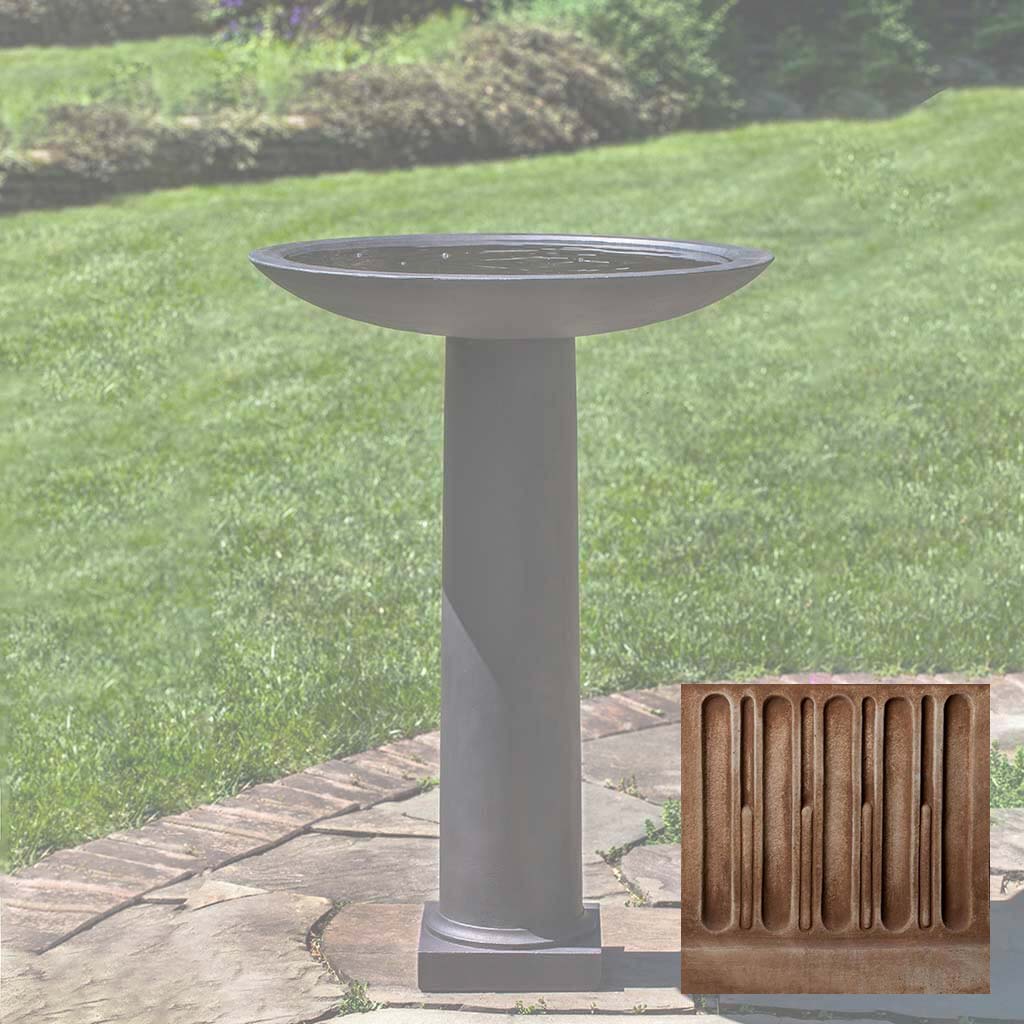 Campania Metropolitan Birdbath - B-165 - Image 4