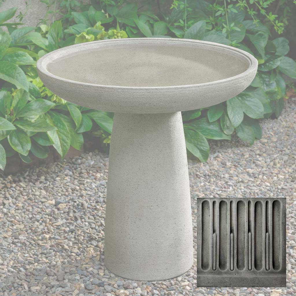 Campania Midford Birdbath - B-213 - Image 3
