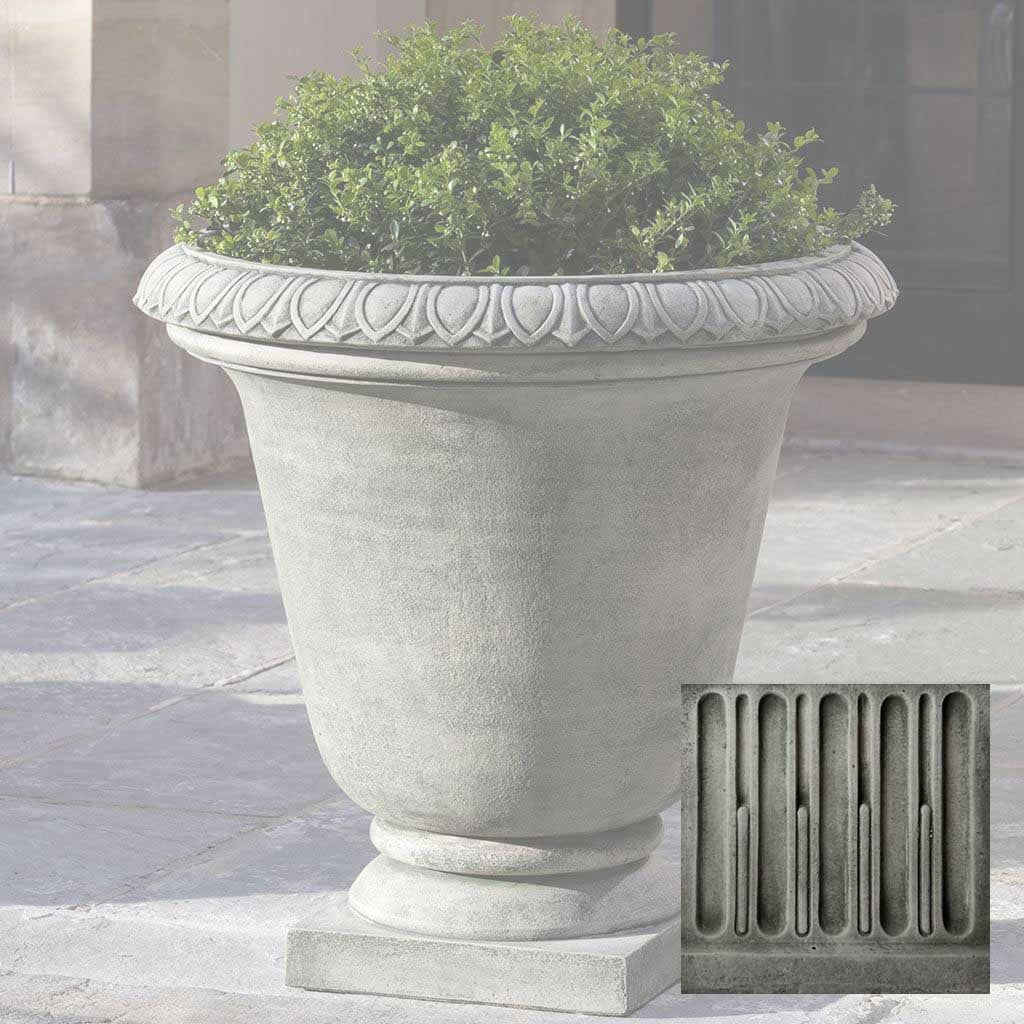 Campania Millbridge Urn with Pedestal - PPD-552 - Image 2
