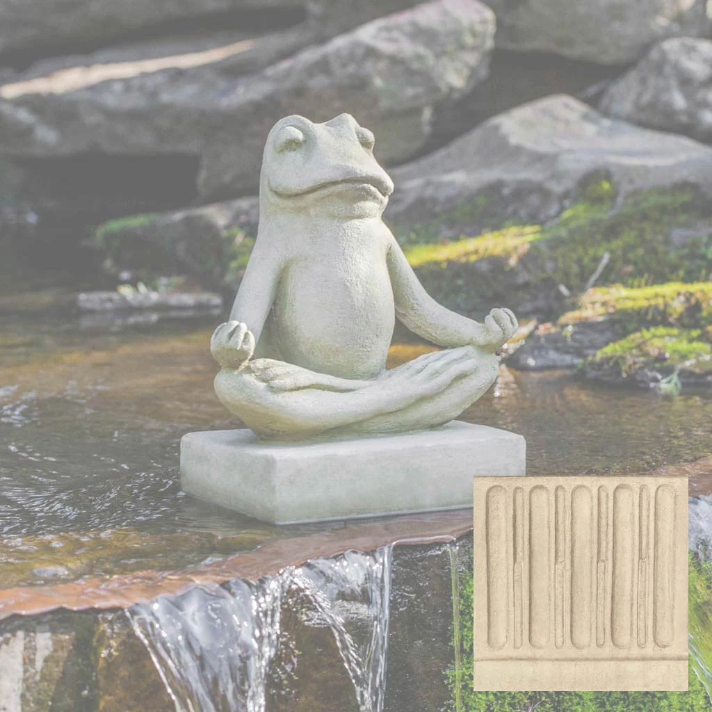 Campania Mini Zen Frog Garden Statue - A-503 - Image 7