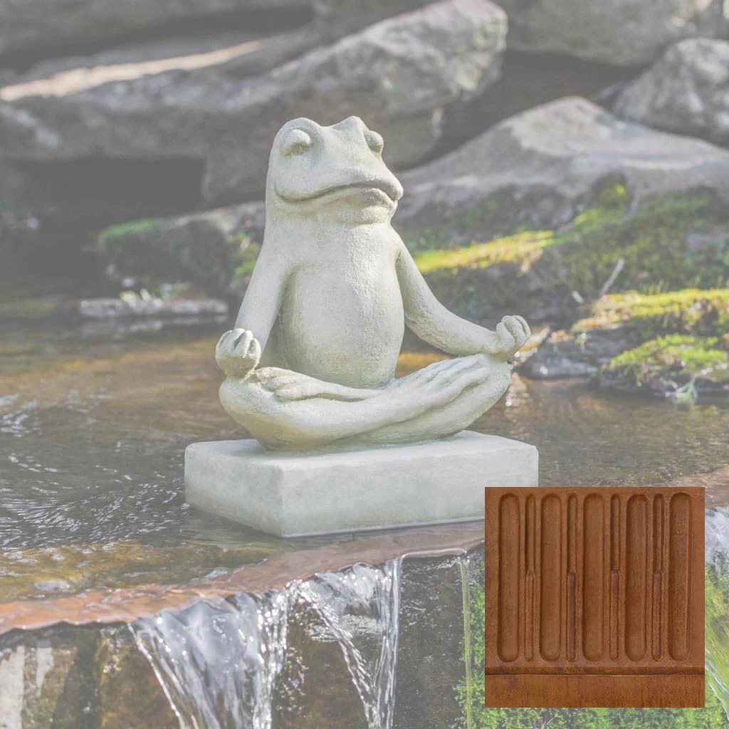 Campania Mini Zen Frog Garden Statue - A-503 - Image 8