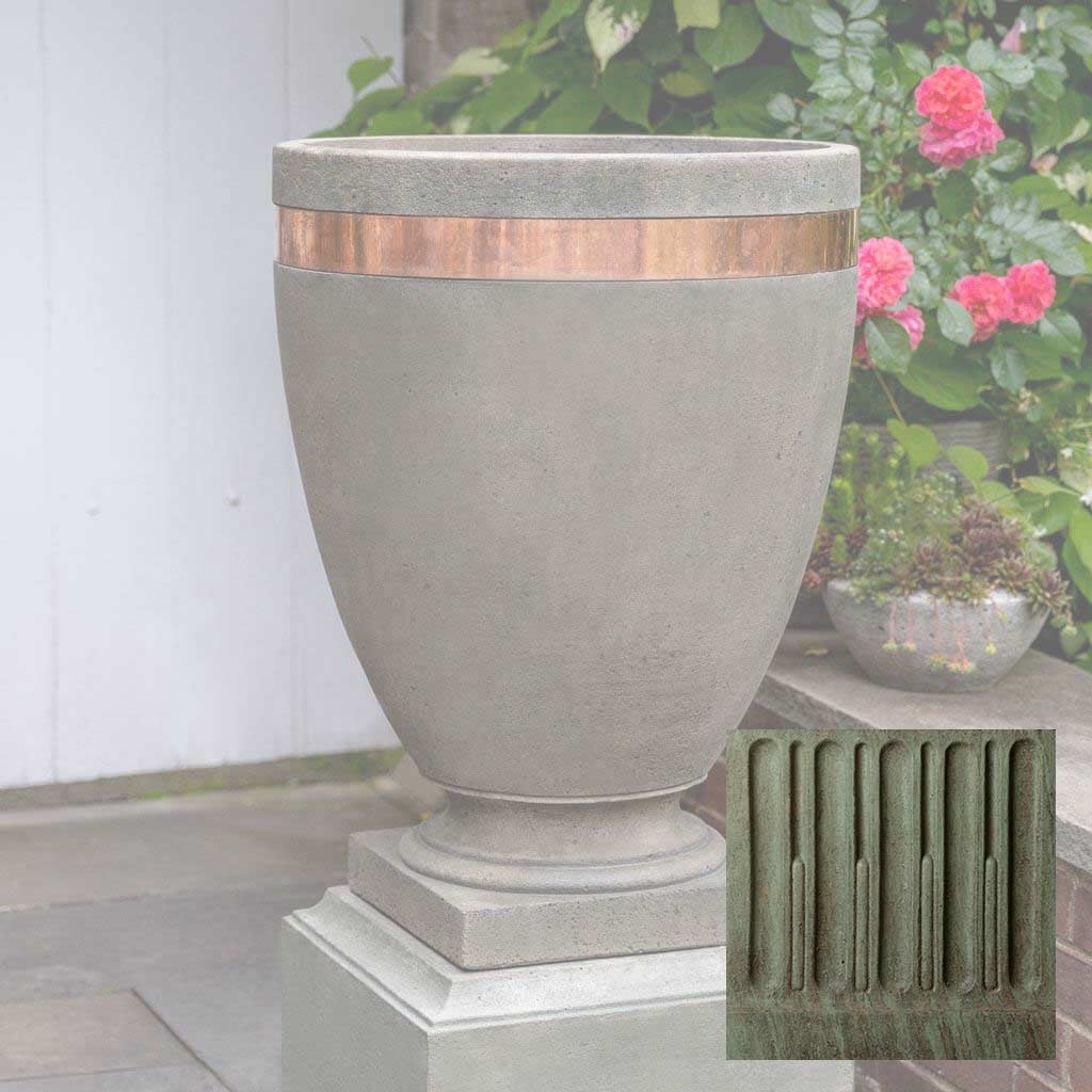 Campania Moderne Tall Planter - P-782 - Image 4