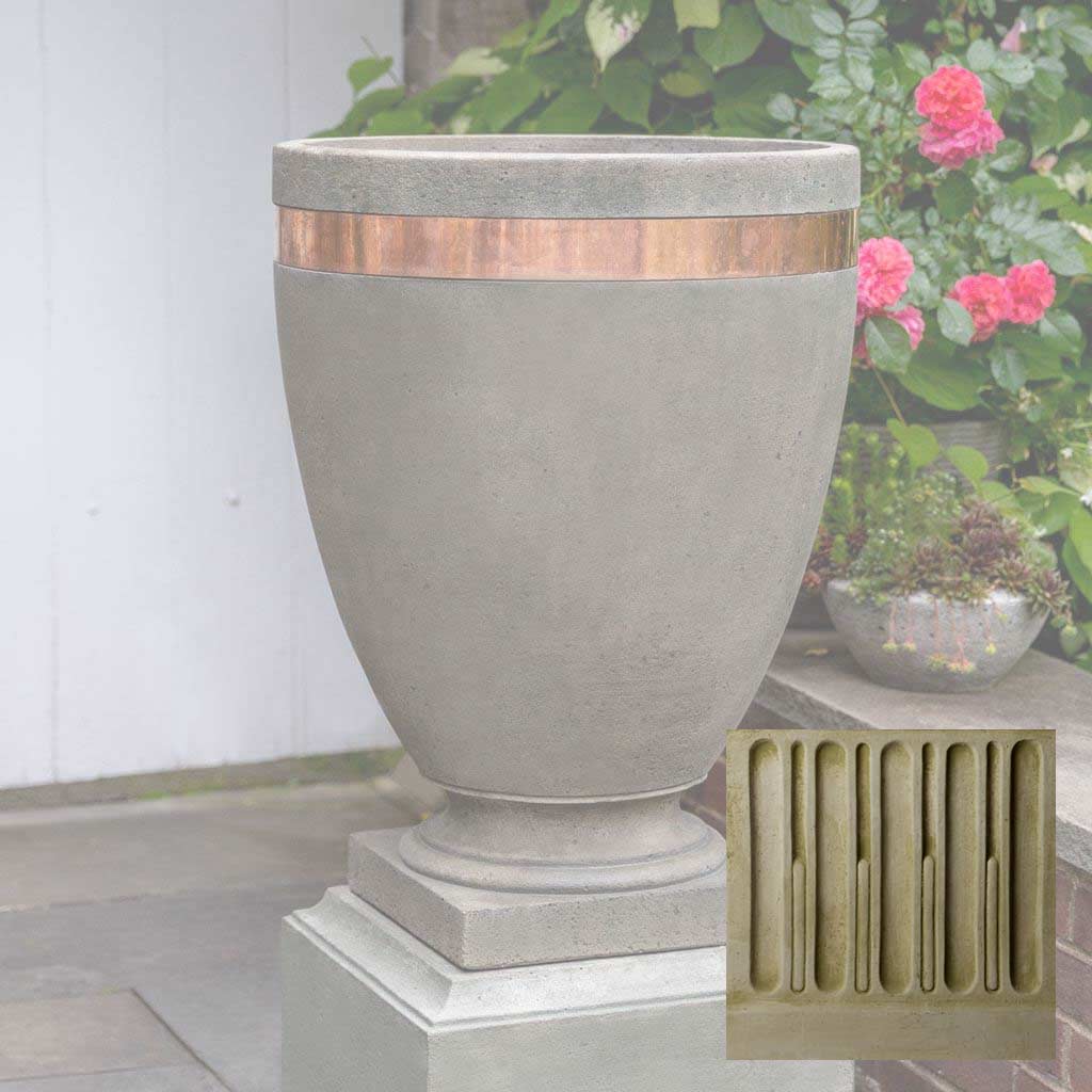 Campania Moderne Tall Planter - P-782 - Image 5