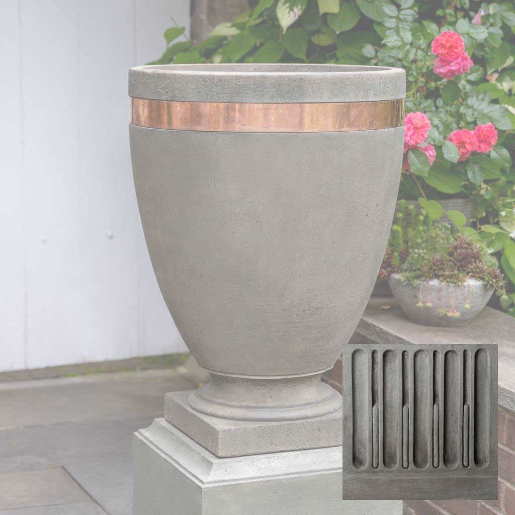 Campania Moderne Tall Planter - P-782 - Image 8