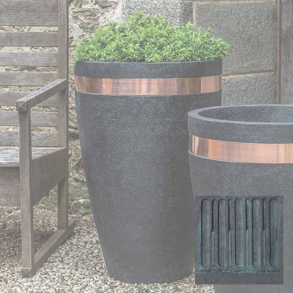 Campania Moderne Tapered Tall Planter - P-866 - Image 10