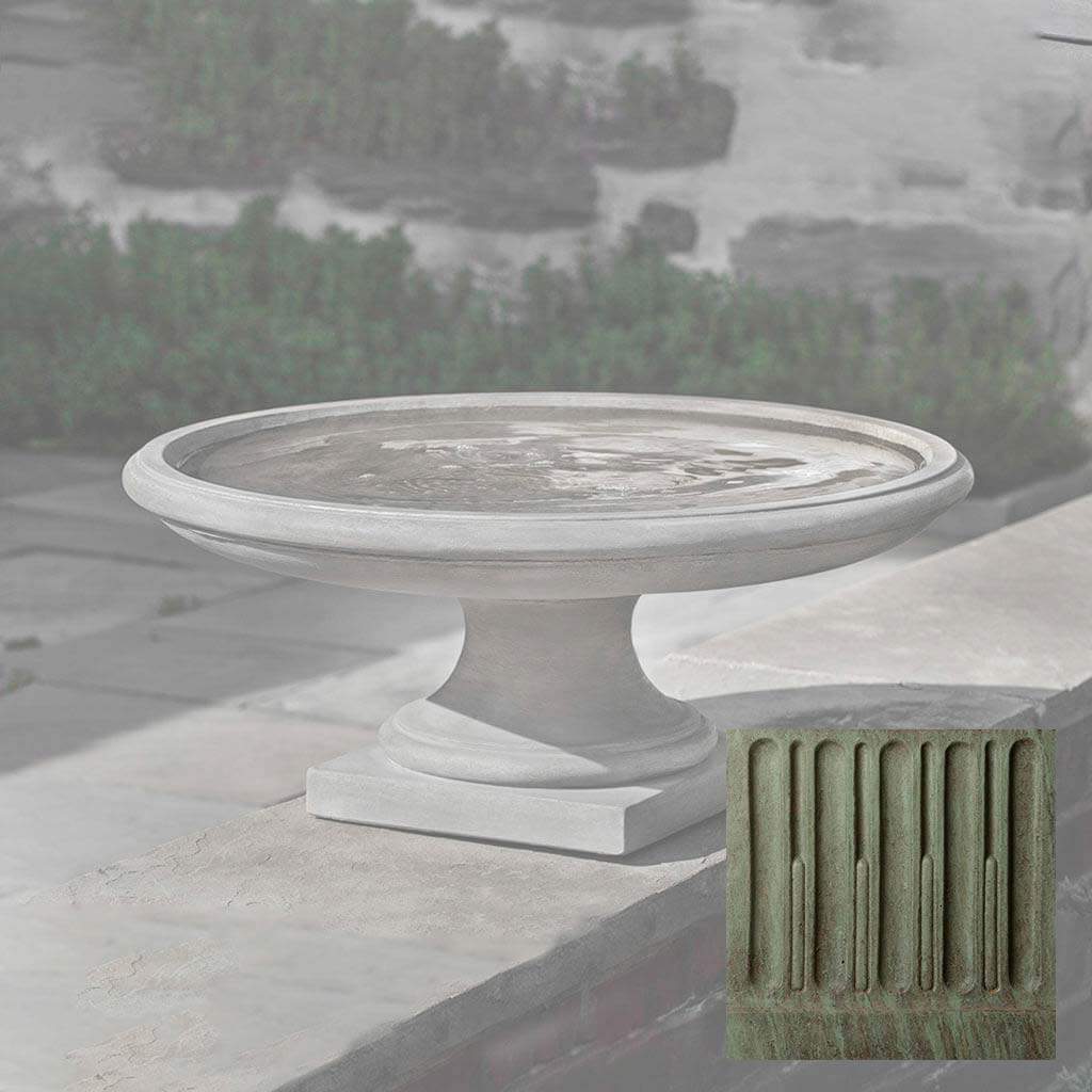 Campania Montebello Birdbath - B-175 - Image 5