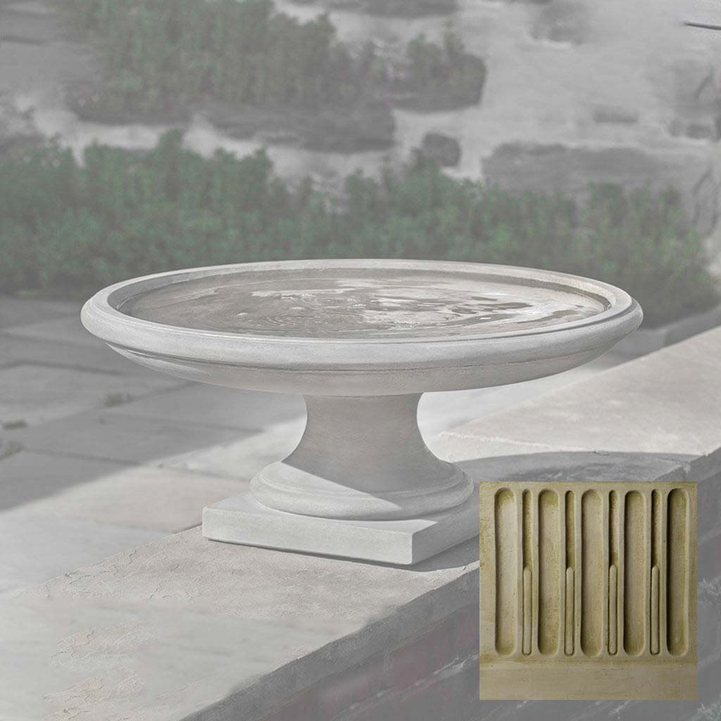Campania Montebello Birdbath - B-175 - Image 7