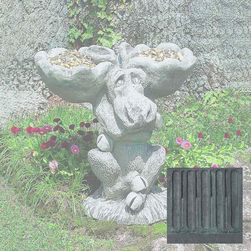 Campania Moose Birdbath/Feeder - B-047 - Image 10