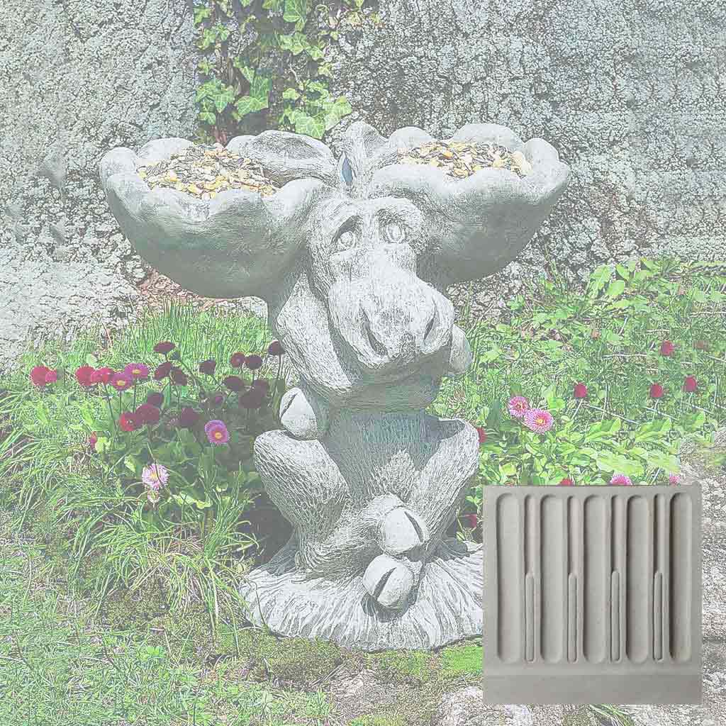 Campania Moose Birdbath/Feeder - B-047 - Image 11