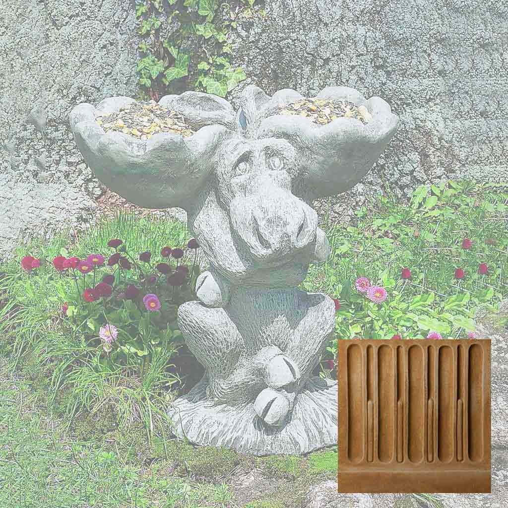 Campania Moose Birdbath/Feeder - B-047 - Image 15