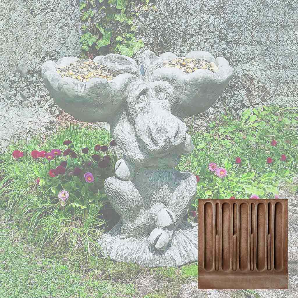 Campania Moose Birdbath/Feeder - B-047 - Image 4