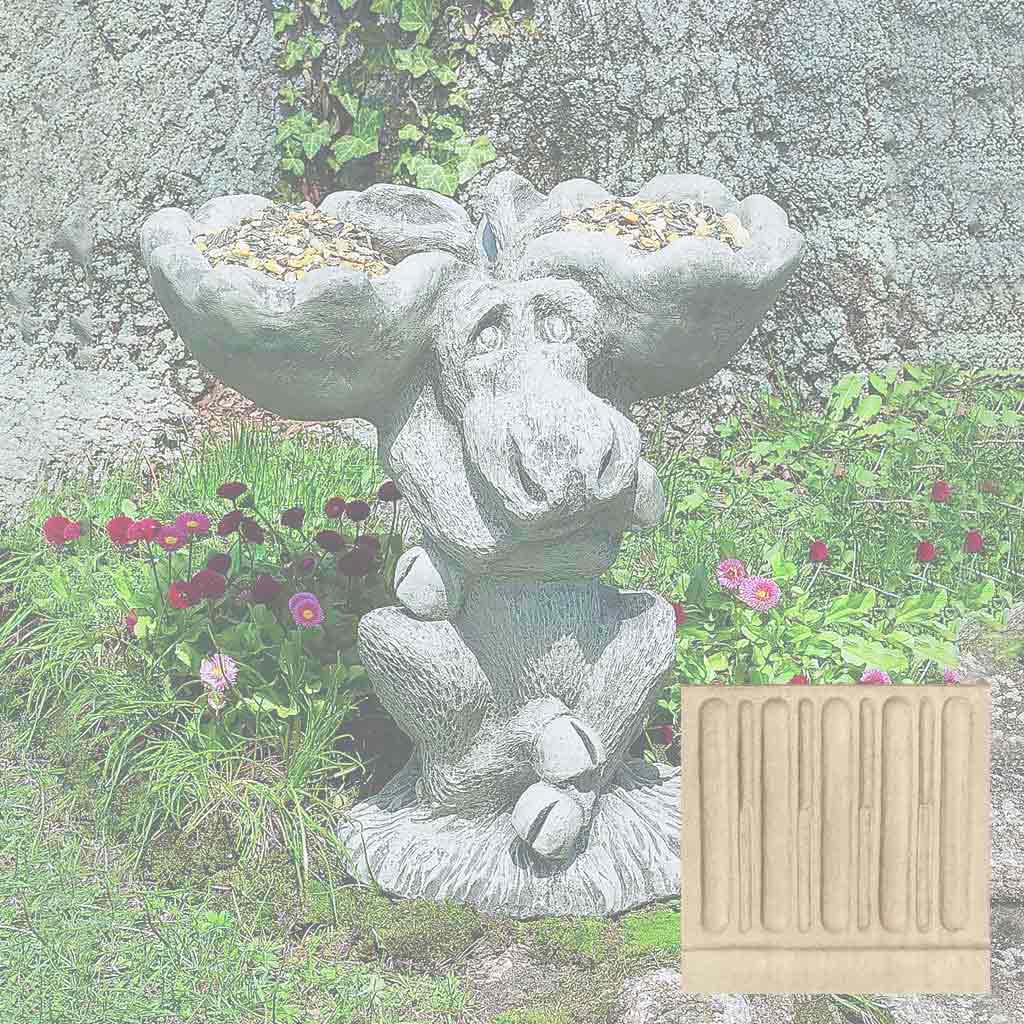Campania Moose Birdbath/Feeder - B-047 - Image 8