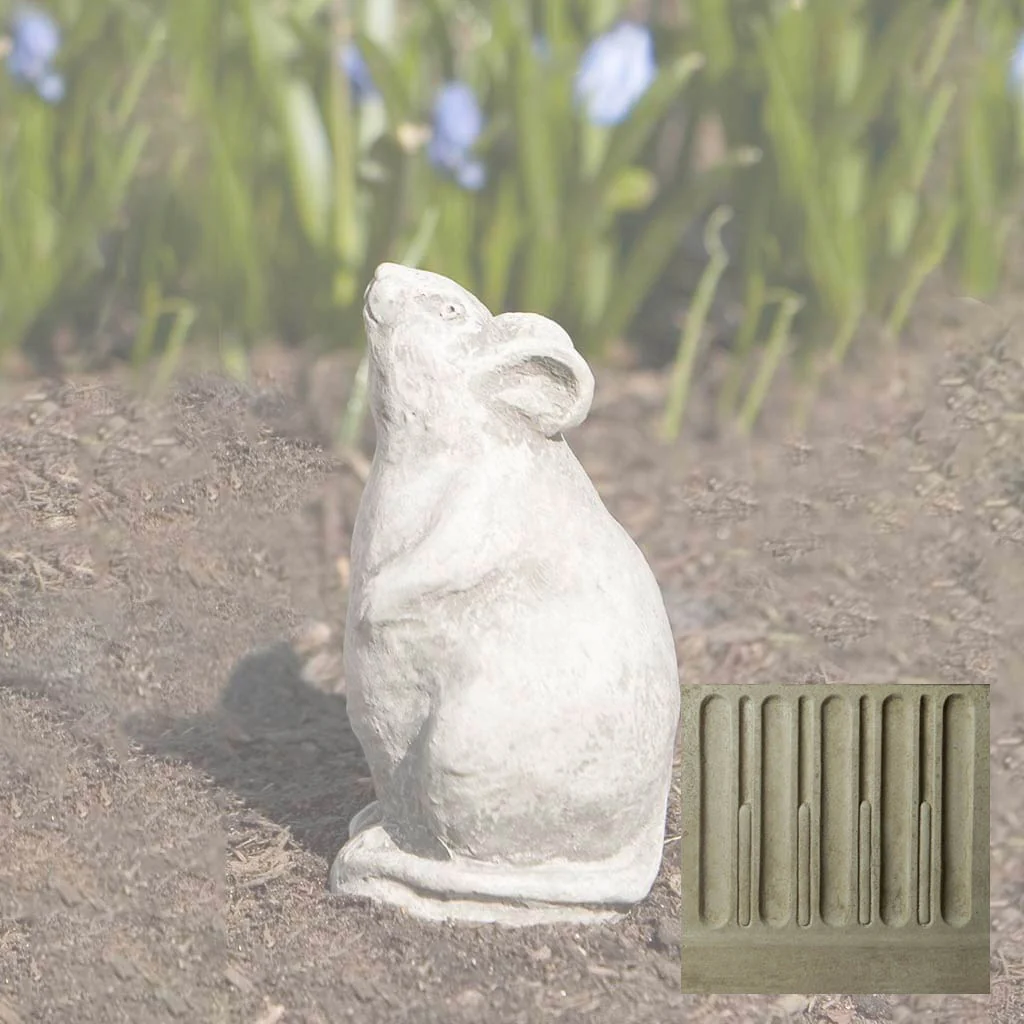 Campania Mousie Garden Statue - A-331 - Image 16