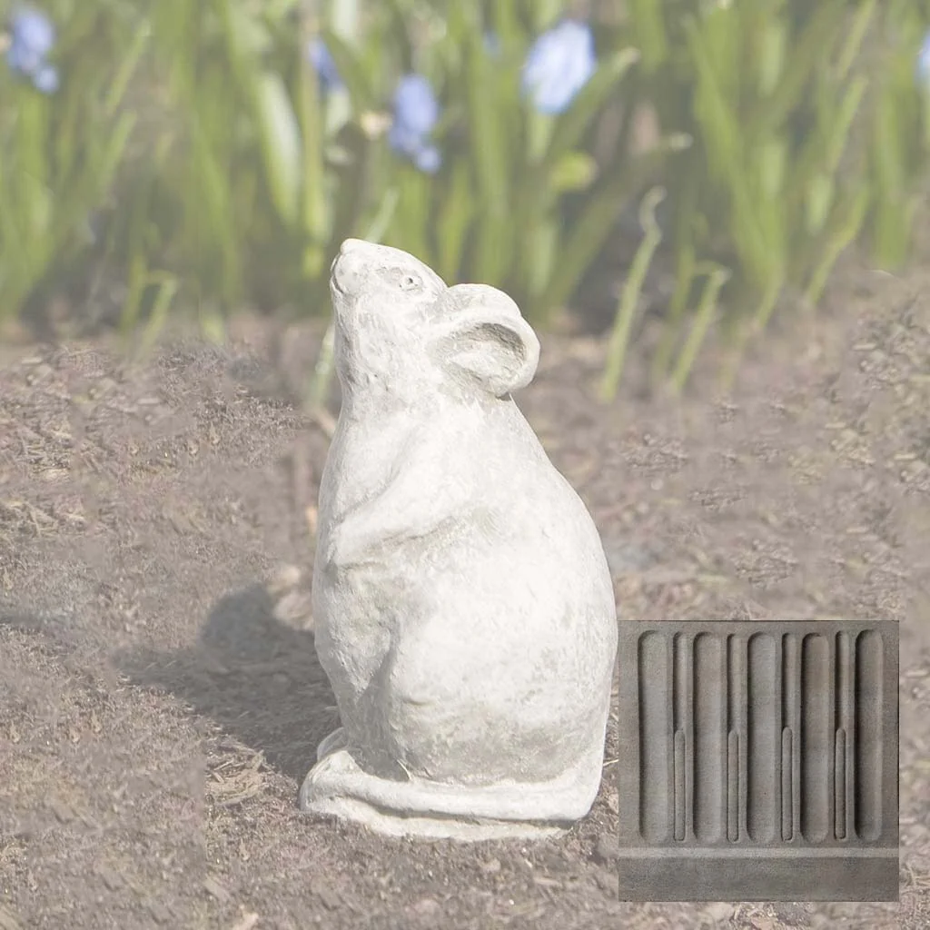 Campania Mousie Garden Statue - A-331 - Image 6
