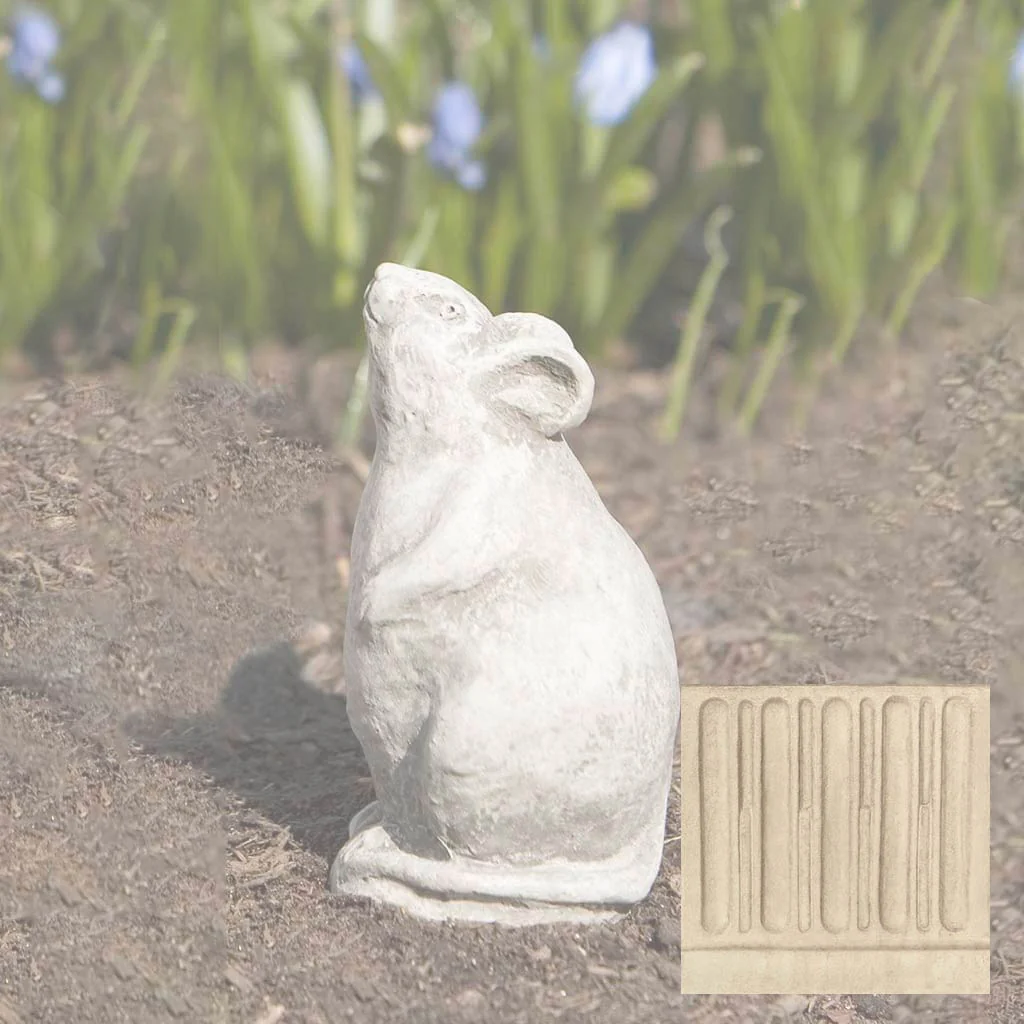 Campania Mousie Garden Statue - A-331 - Image 8